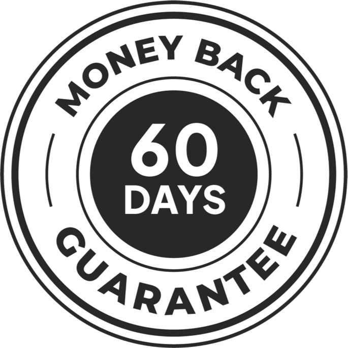 Vitrexotin 60-Day Money Back Guarantee Badge